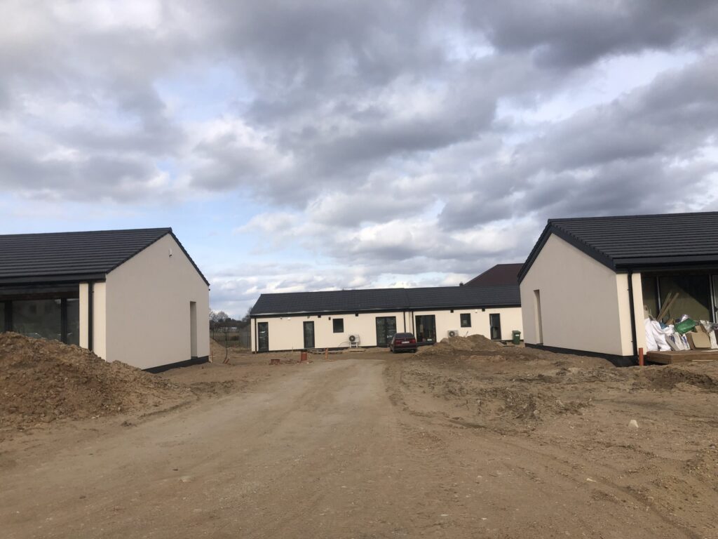 Bičiulių kvartalas 2 etapas (Bičiulių g. 2, 2A, 2B, 2C, 2D, 16, 18, 26, 26A, 26B) - Private house community - construction photos