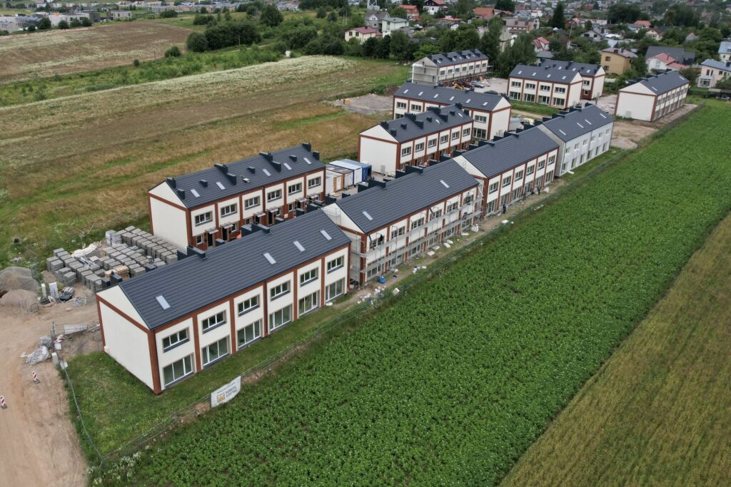 Naujoji Anglija 2.0 (Juodasis kel. 79N) - Row housing - construction photos