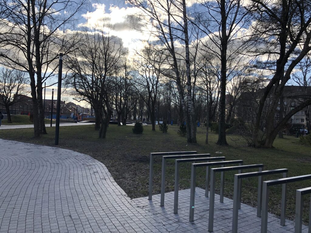 Danės krantinių rekonstrukcija (Danės g.) - Park - construction photos