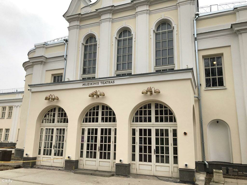 Kauno valstybinio muzikinio teatro remontas (Laisvės al. 91) - Kultuurikeskus - ehituse fotod