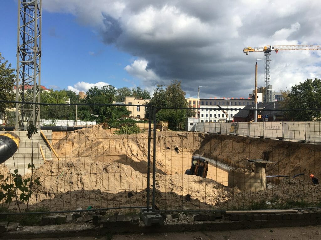 Liveup 2 etapas (Naugarduko g. 62) - Multi apartment - construction photos