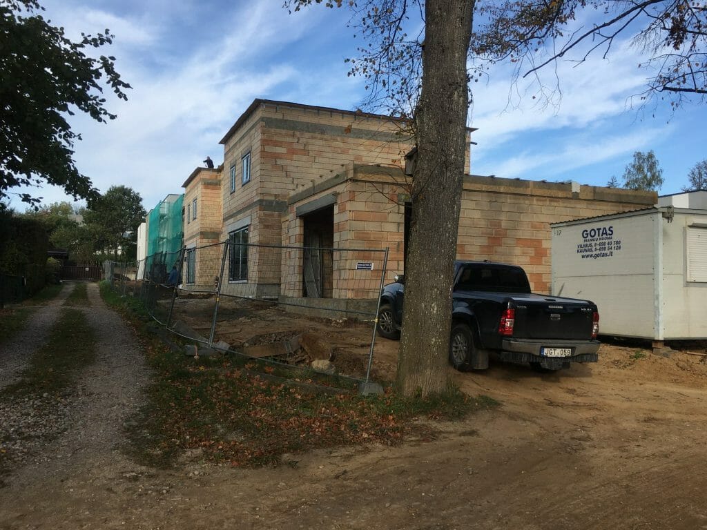 Džiaugsmo slėnis (Stasio Lozoraičio g. 35, 37, 39, 41, 45, 47, 49, 51) - Row housing - construction photos