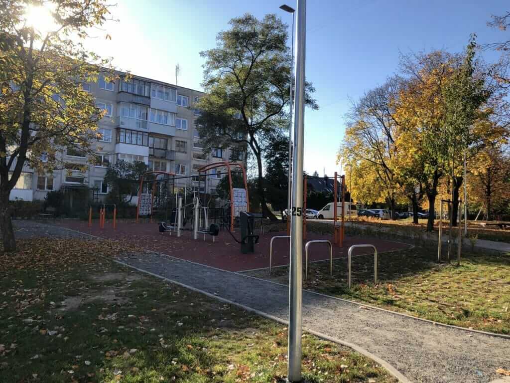 Žirmūnų trikampio modernizavimas (Tuskulėnų g.) - Bike path, Pedestrian path - construction photos