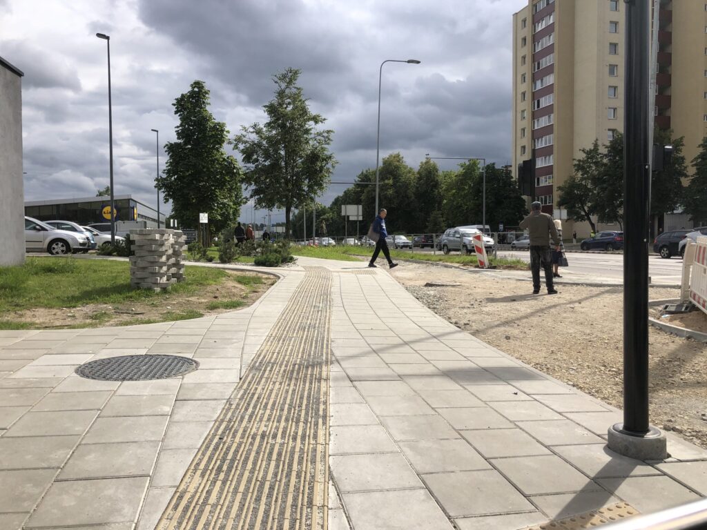 Dariaus ir Girėno g. dviračių takas (Dariaus ir Girėno g.) - Bike path - construction photos