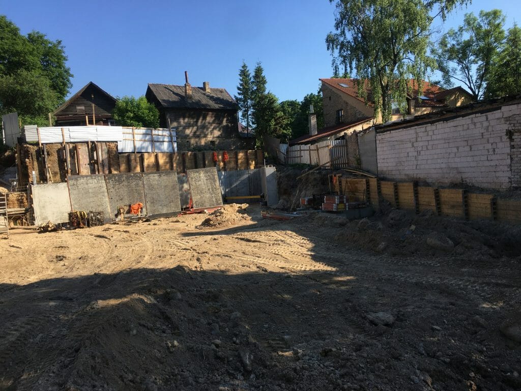 Trys karaliai (Polocko g. 25, 31) - Multi apartment - construction photos