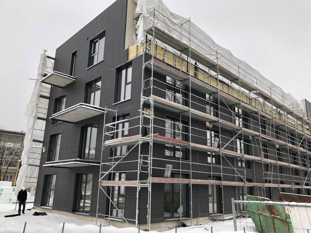 Antakalnio krantas (P. Vileišio g. 19) - Multi apartment - construction photos