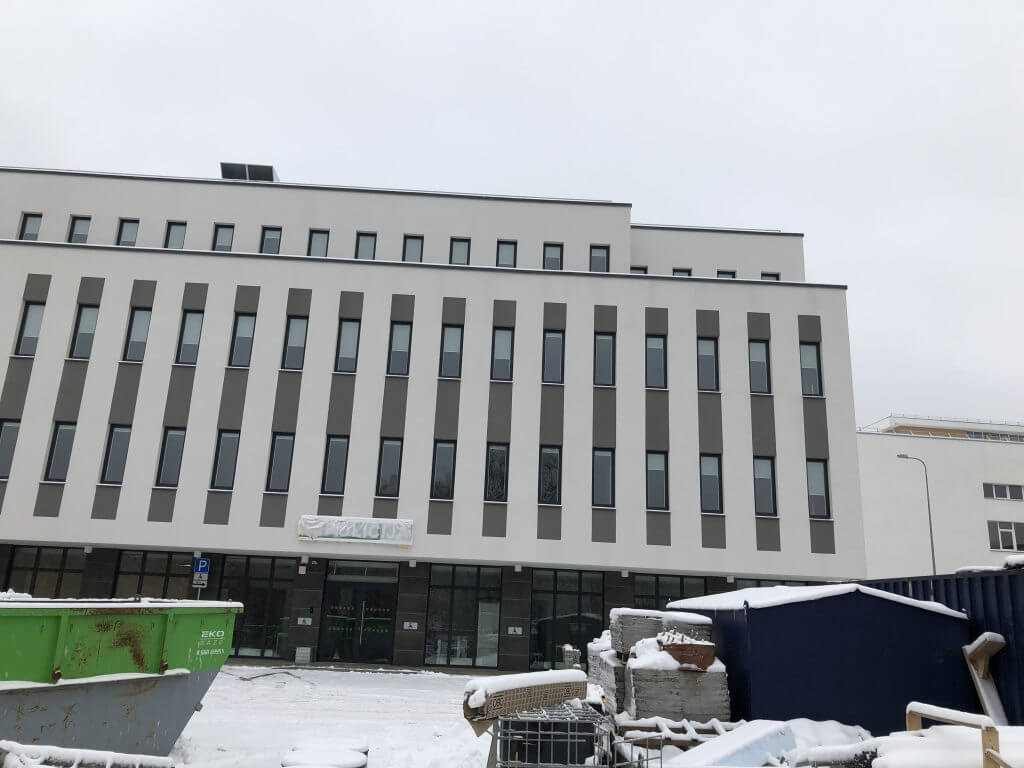 Vilniaus apskrities vyriausiojo policijos komisariato Vilniaus miesto 1-asis policijos komisariatas (P. Vileišio g. 20C) - Administrative - construction photos