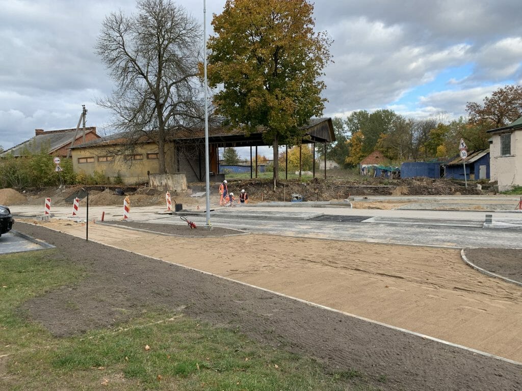 Geležinkelio g. dviračių takas (Geležinkelio g.) - Bike path, Street - construction photos
