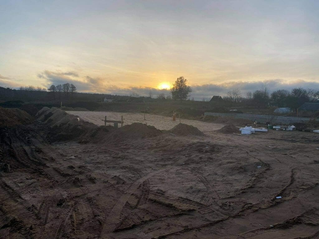 Vilniaus šilas 2 etapas (Užulėnio g., Platelių g., Dautarų g., Veliuonos g.) - Land plots - construction photos