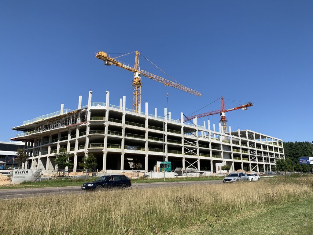 BOD inovacijų centras (Mokslininkų g. 6) - Research and development - construction photos