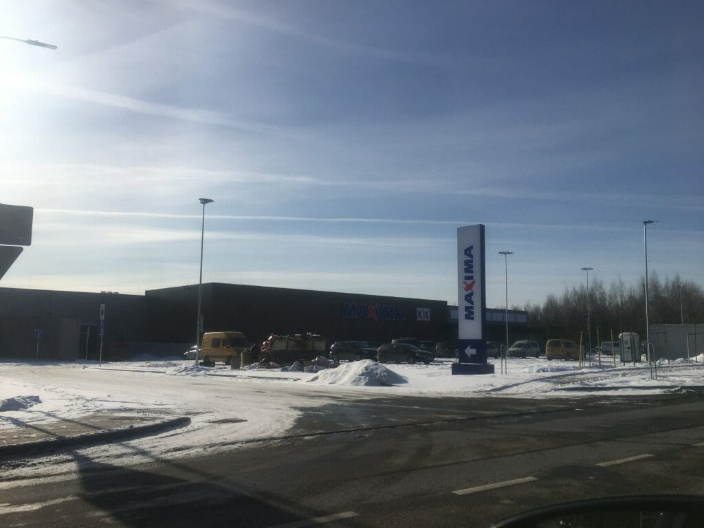 Maxima Moravų g. (Moravų g. 7) - Pārtikas veikals - būvdarbu attēli