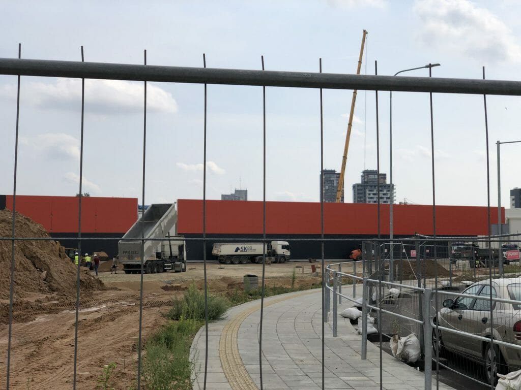 Senukai V. Pociūno g. (Vytauto Pociūno g. 10) - Kaubanduskeskus - ehituse fotod