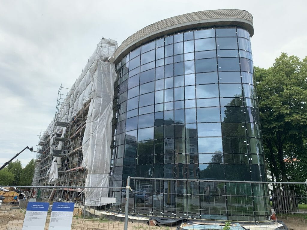 LSMU Slaugos fakultetas (Eivenių g. 2) - Higher education - construction photos