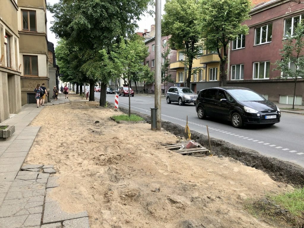 Kęstučio g. rekonstrukcija (Kęstučio g.) - Street - construction photos