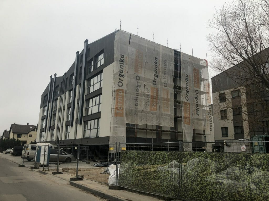 Skandea (Pasimatymo aklg. 17) - Korterelamu - ehituse fotod