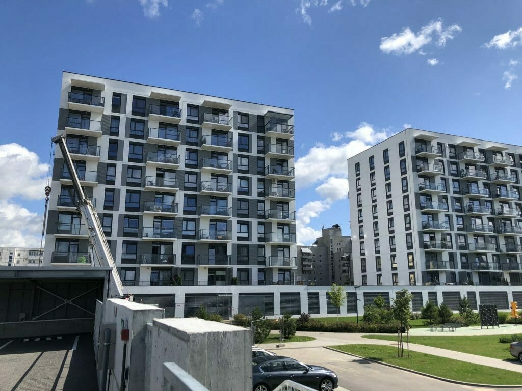 Karaliaučiaus kvartalas (Karaliaučiaus g. 7B) - Multi apartment - construction photos