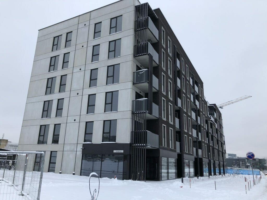 Naujasis Skansenas 1 etapas (Linkmenų g. 15) - Multi apartment - construction photos