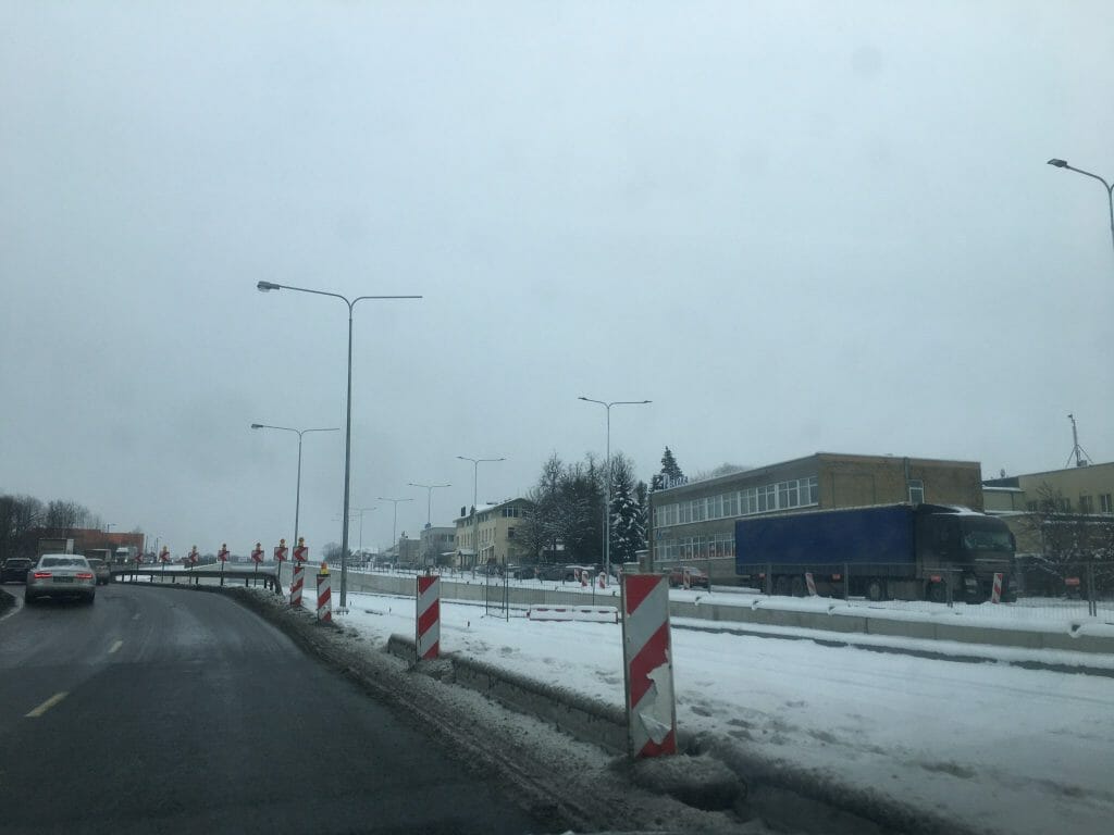 Žirnių, Liepkalnio ir Minsko pl. sankryžos rekonstrukcija (Minsko pl.) - Road - construction photos