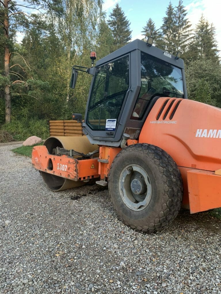 Nemenčinės pl. dviračių takas (Nemenčinės pl.) - Bike path - construction photos