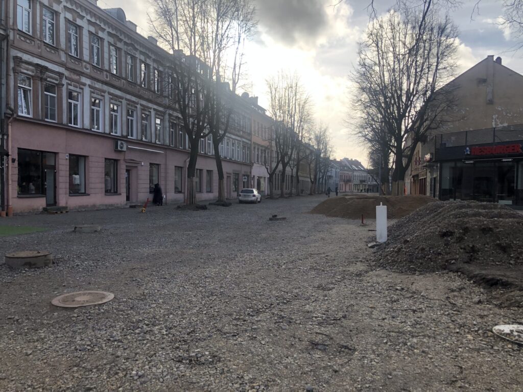 Vilniaus g. rekonstrukcija (Vilniaus g.) - Street - construction photos