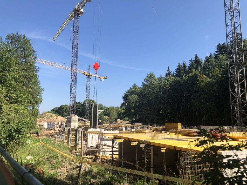 Miško ardai 1 etapas (Burbiškių g. 6) - Multi apartment - construction photos