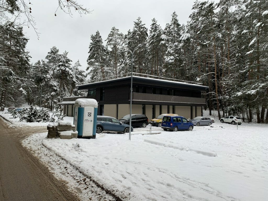 Garo fabrikas Pušyno kel. 25 (Pušyno kel. 25) - Viesnīca - būvdarbu attēli