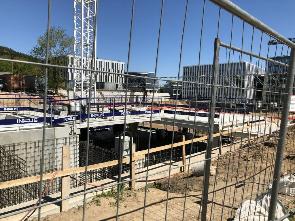 CORE (Ukmergės g. 126) - Office center - construction photos