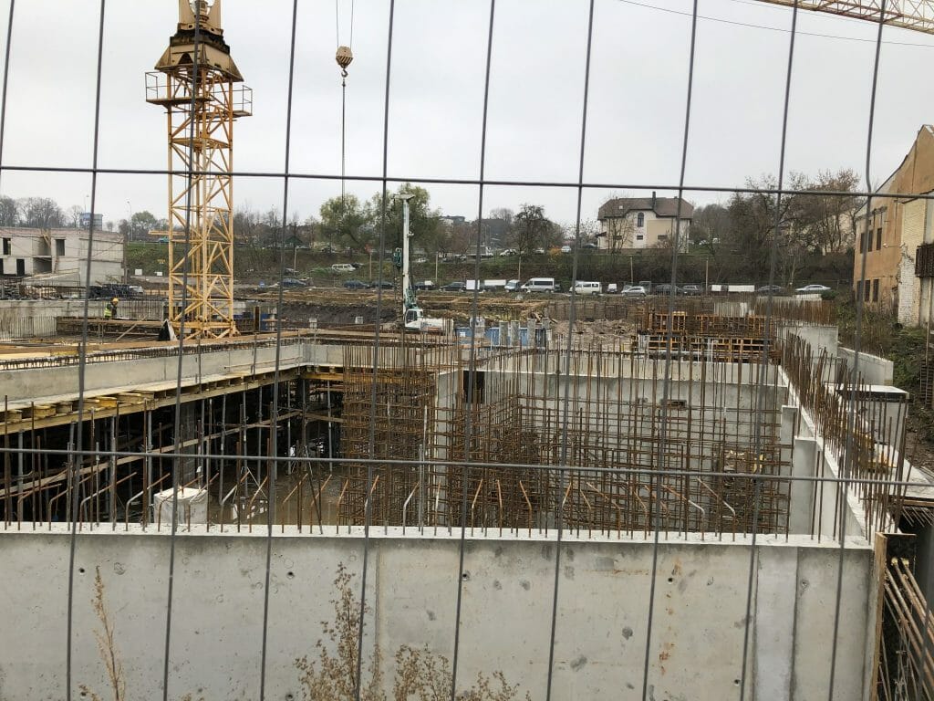 PAUPYS 7 etapas (Aukštaičių g. 19, Paupio g. 50) - Multi apartment - construction photos