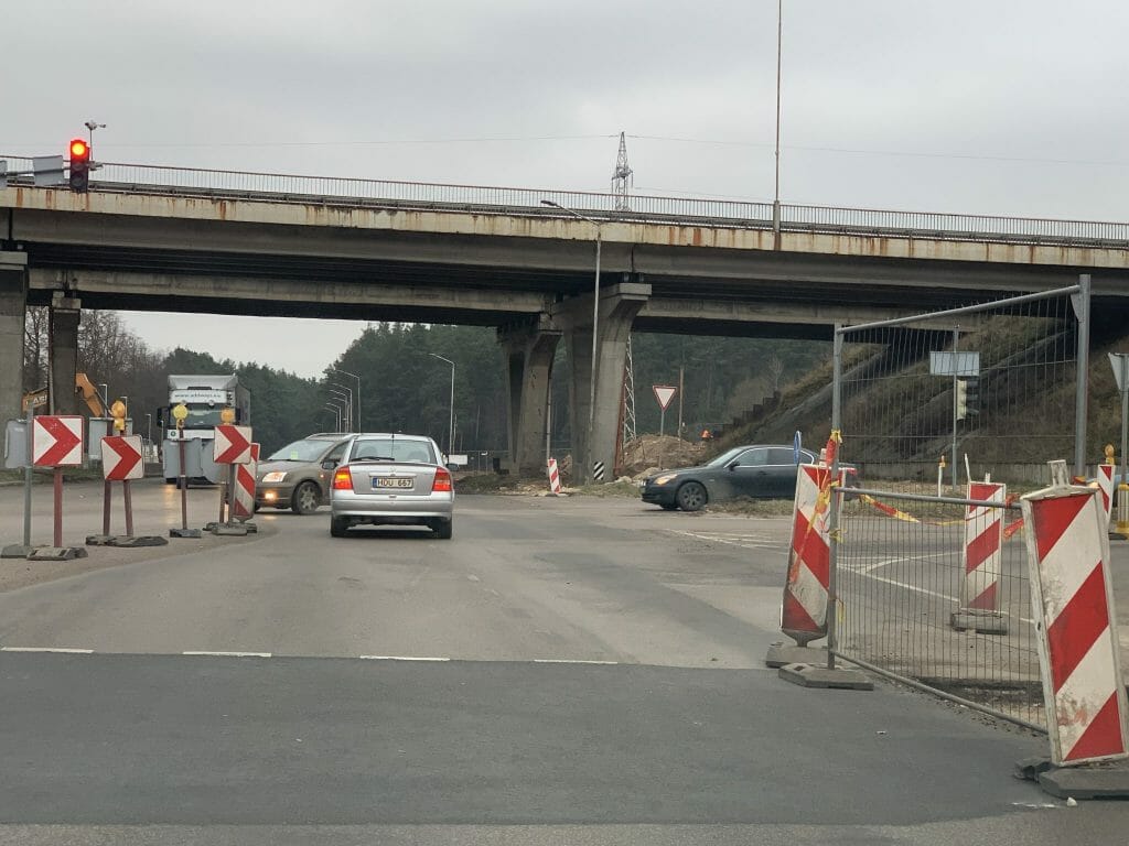 Islandijos pl. Kleboniškio tiltas 1 etapas (Islandijos pl.) - Bridge - construction photos