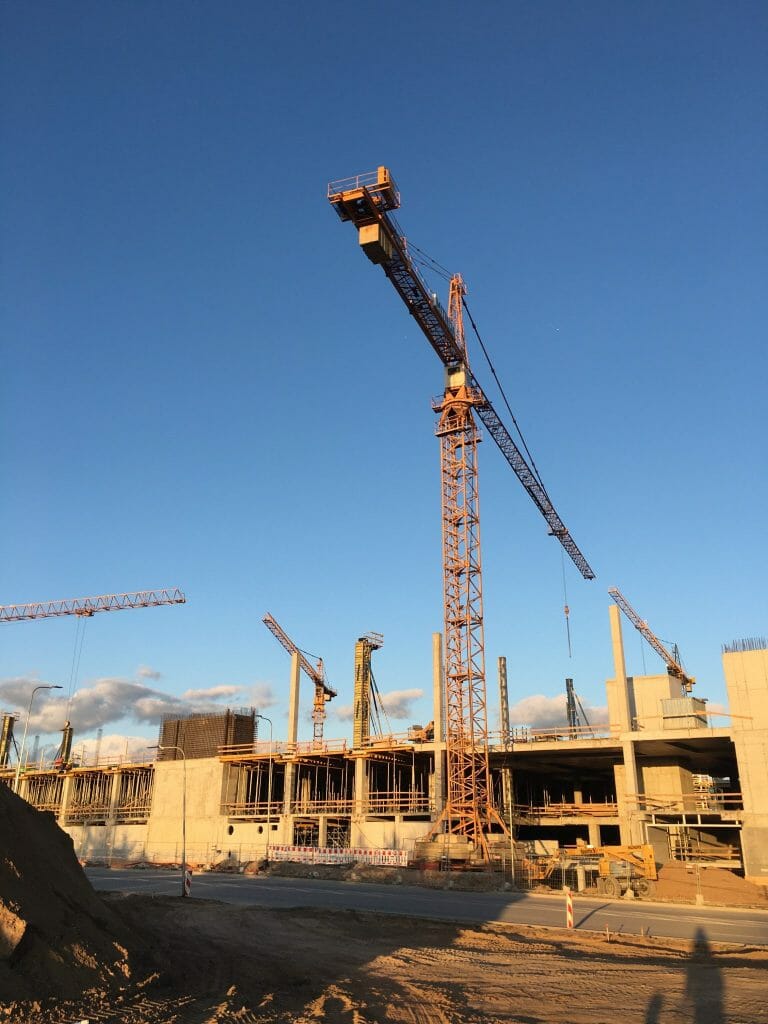 Vilnius OUTLET (Vytauto Pociūno g. 8) - Shopping center - construction photos