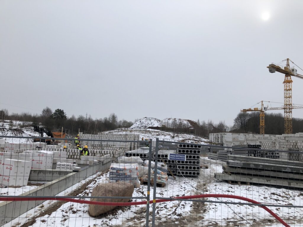 PaJustis 2 etapas (sublokuoti namai) (Mozūriškių g. 190) - Row housing - construction photos