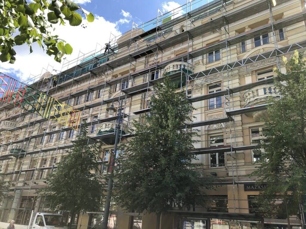 Gedimino 22 (Gedimino pr. 22) - Multi apartment - construction photos