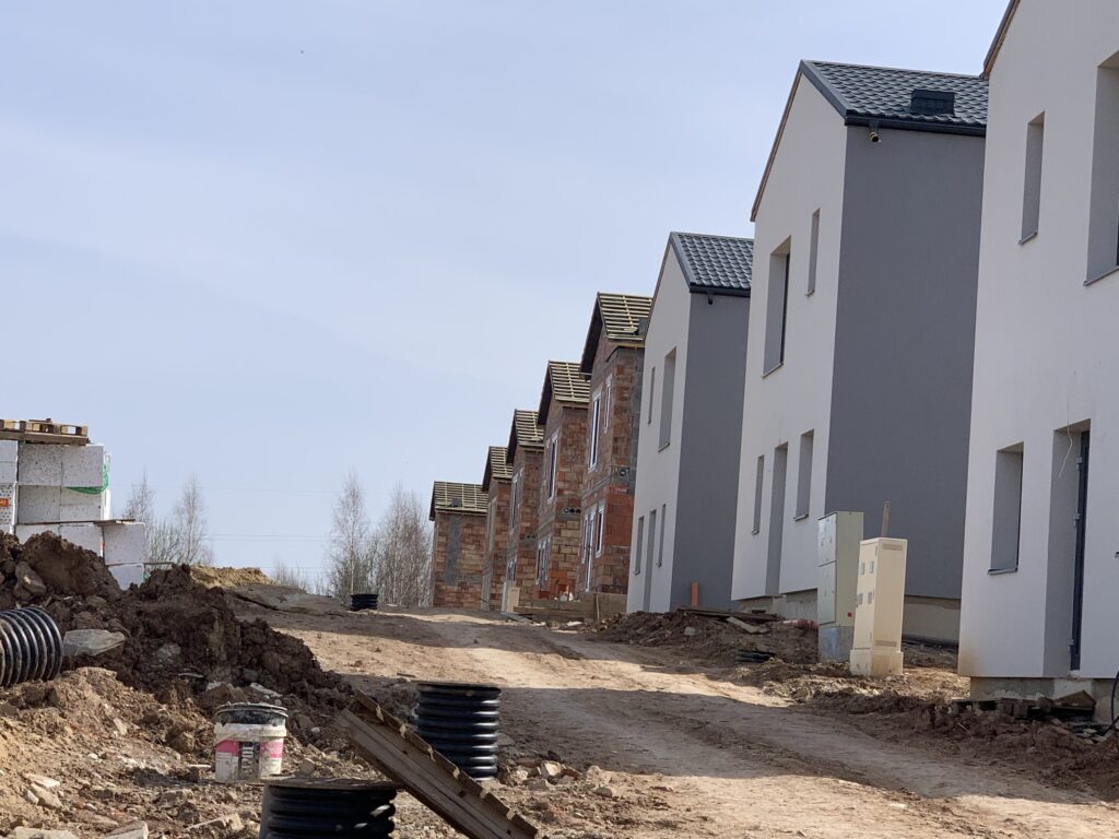 A. Janulaičio g. 25 (A. Janulaičio g. 25) - Private house community - construction photos