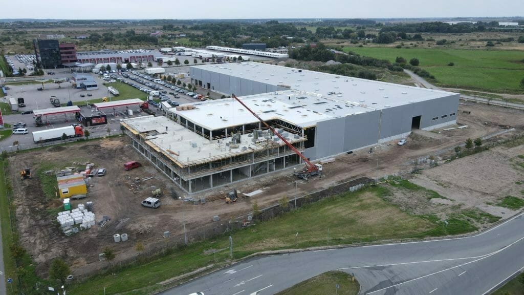 Jūrininkų pr. 27A (Jūrininkų pr. 27A, Jūrininkų pr. 33) - Shopping center, Warehouse / Distribution center - construction photos