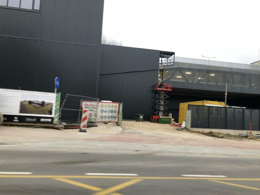 Daugiaaukštis parkingas Santariškių g. 16 (P8) (Santariškių g. 16) - Parking facility - construction photos