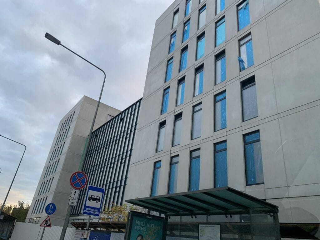 OFFICE 100 by Skraidenis (Panerių g. 49) - Office center - construction photos