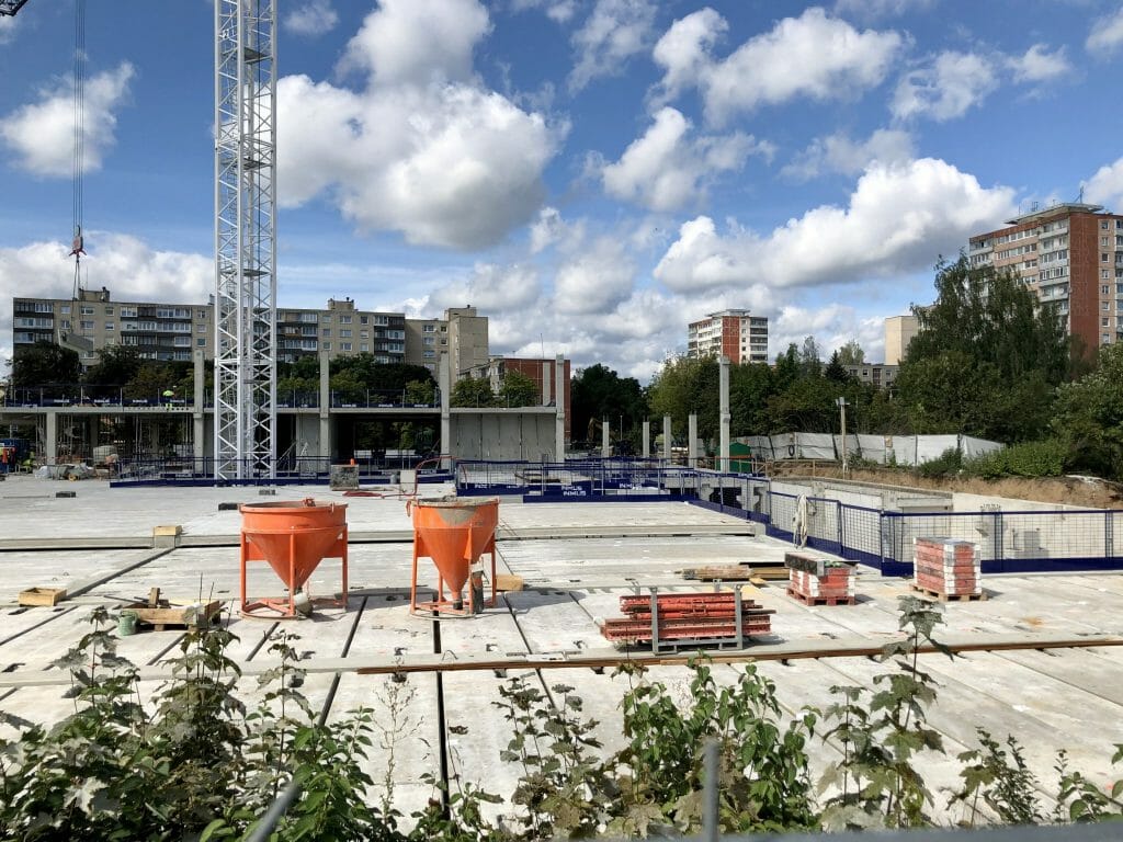 Freedom 36 (Laisvės pr. 36) - Office center - construction photos