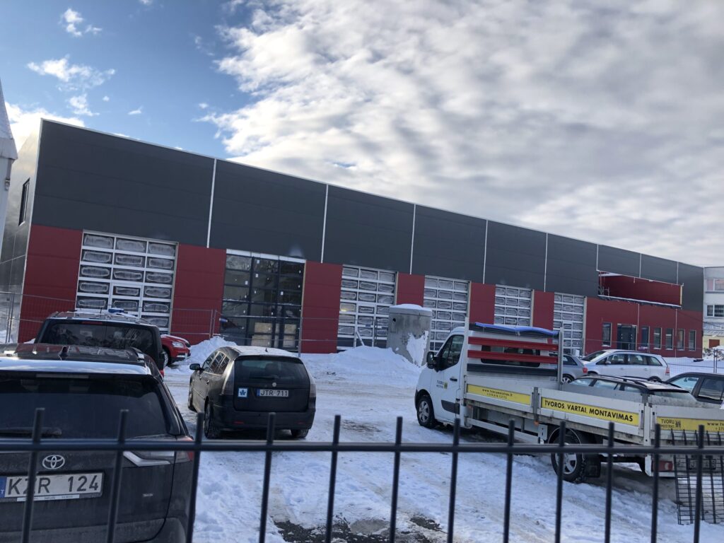 Priešgaisrinis depas (Rolando Jankausko g. 2) - Administrative - construction photos