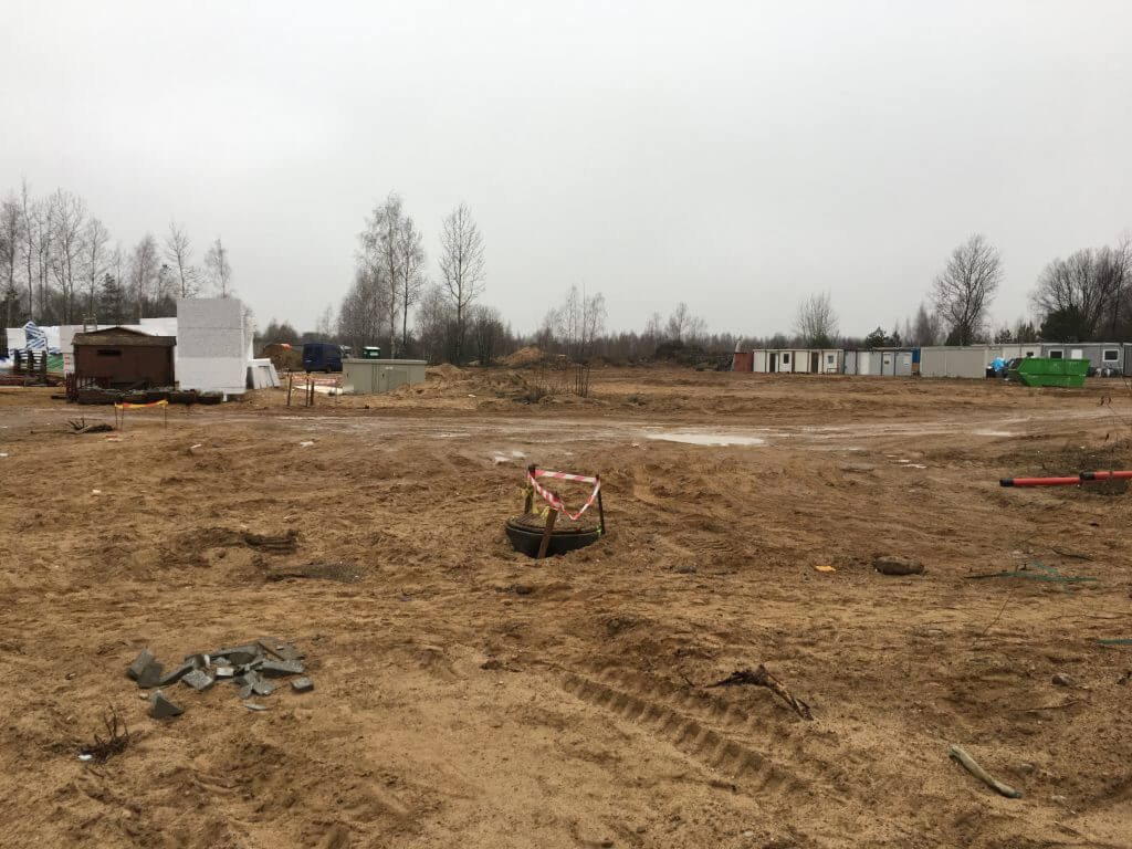 Naujoji Pilaitė 12 kvartalas (Tolminkiemio g. 37) - Multi apartment - construction photos