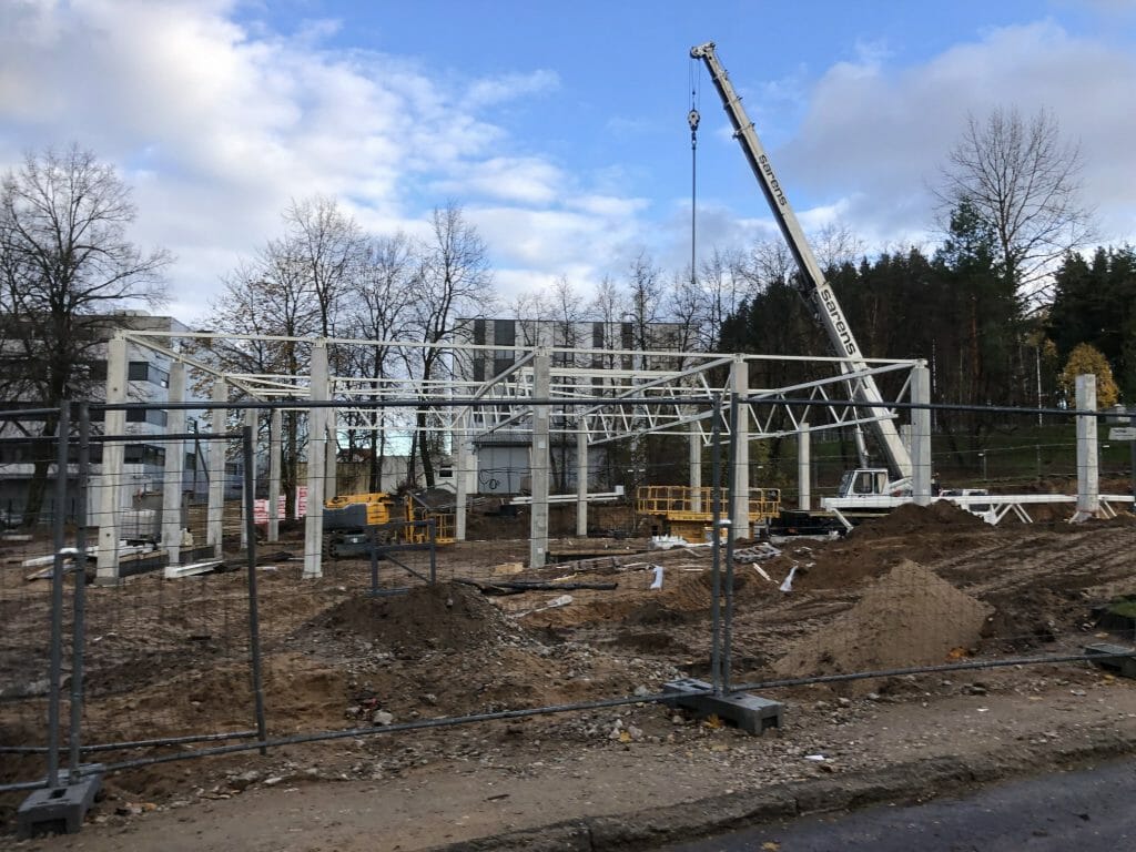 Maxima Keramikų g. 4 (Keramikų g. 4) - Food store - construction photos