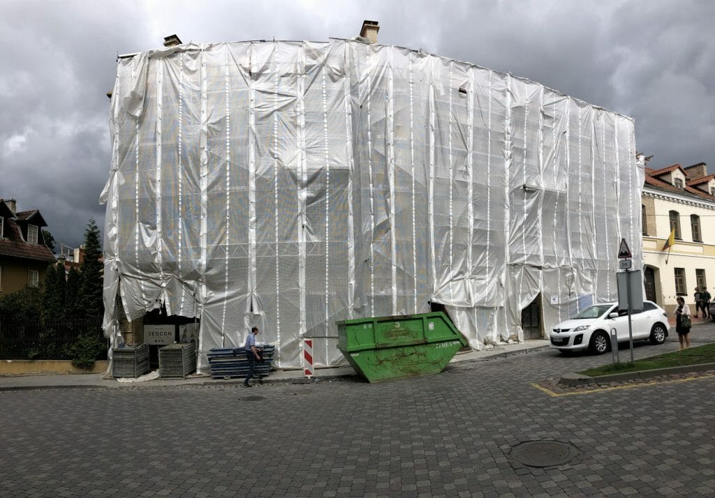 Užupio g. 28 (Užupio g. 28) - Multi apartment - construction photos