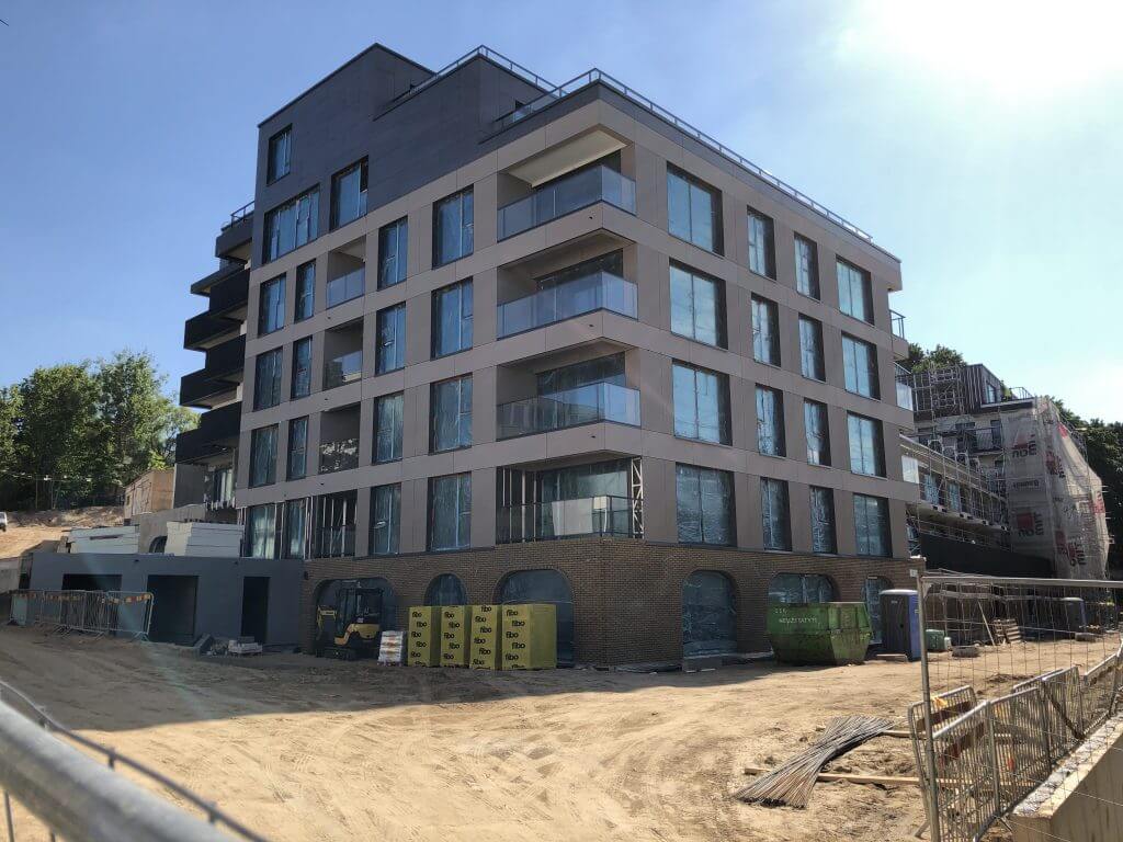 Matau Vilnių 1 etapas (Aludarių g. 5) - Daugiabutis - statybų nuotraukos