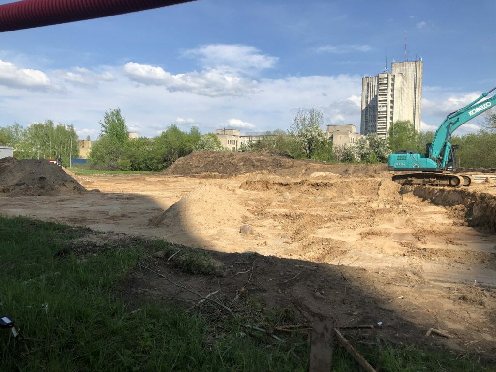 Skylum 1 etapas (Viršilų g. 6) - Daugiabutis - statybų nuotraukos