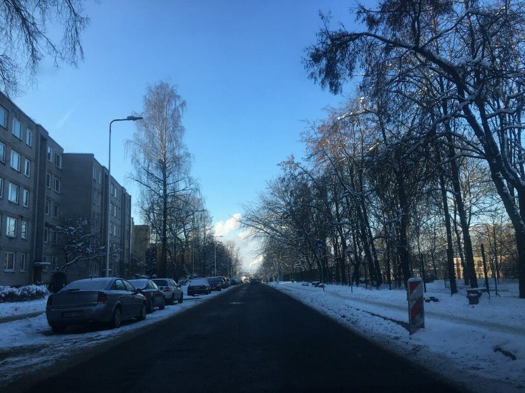 Ramaus eismo gatvė Šaltkalvių g (Šaltkalvių g.) - Street - construction photos