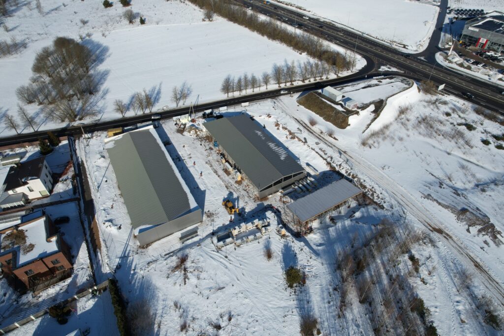 NordSpace Tarandės g. 2 (Tarandės g. 2) - Tirdzniecības centrs - būvdarbu attēli