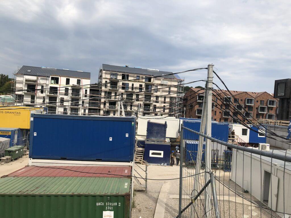 PAUPYS 3 etapas (Aukštaičių g. 12) - Multi apartment - construction photos