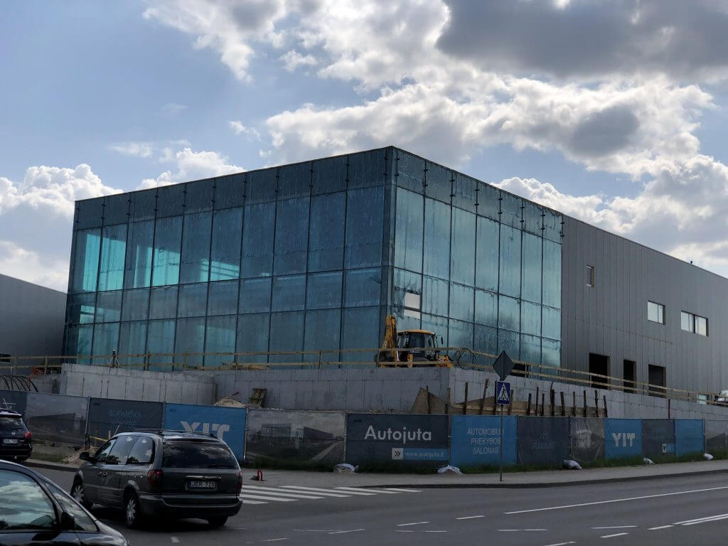 Panerių g. 57 (Panerių g. 57) - Showroom / Service center - construction photos