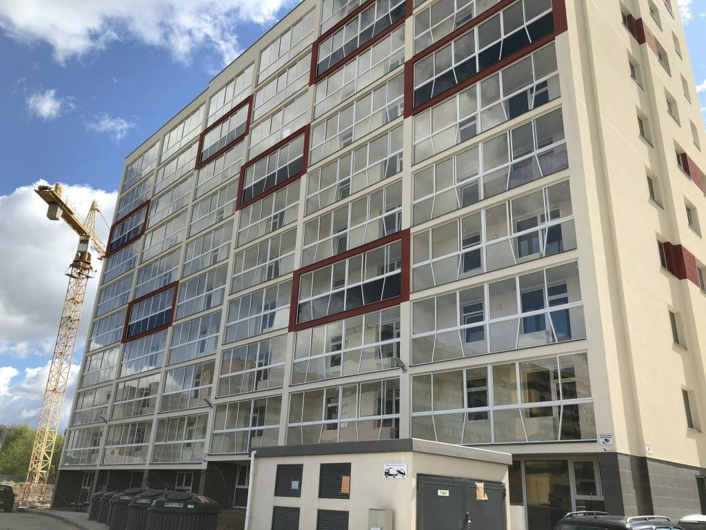 Leičių kiemas 2 etapas (Leičių g. 11) - Multi apartment - construction photos