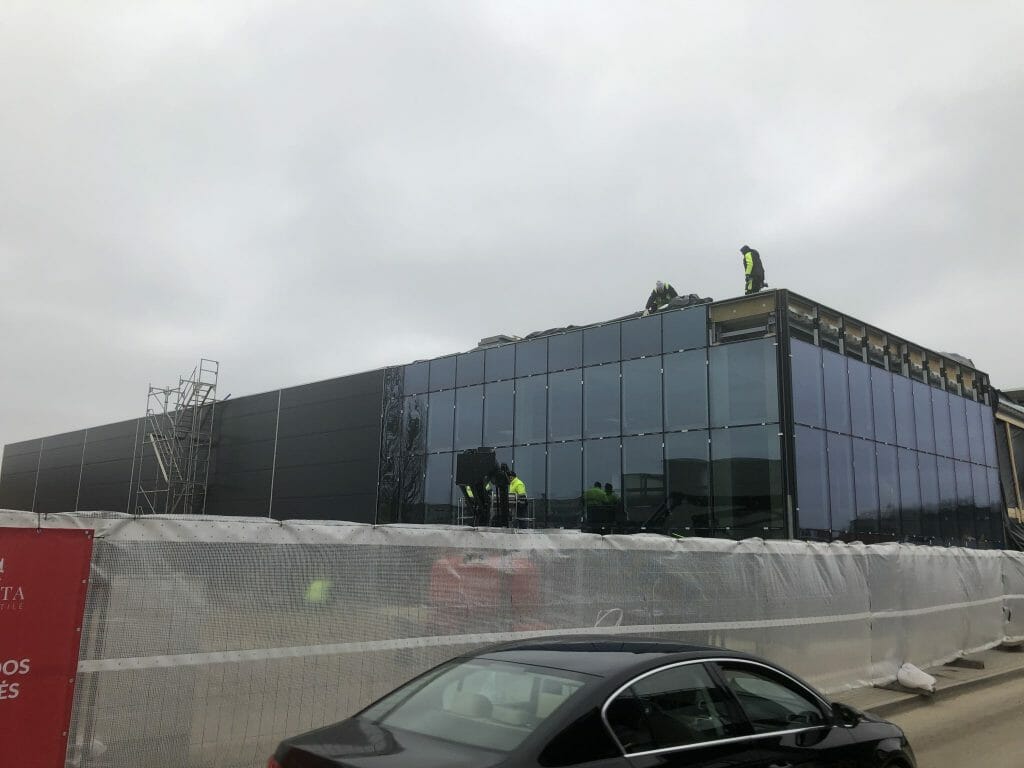 Islandijos pl. 7 (Islandijos pl. 7) - Stock office / Flex space - construction photos