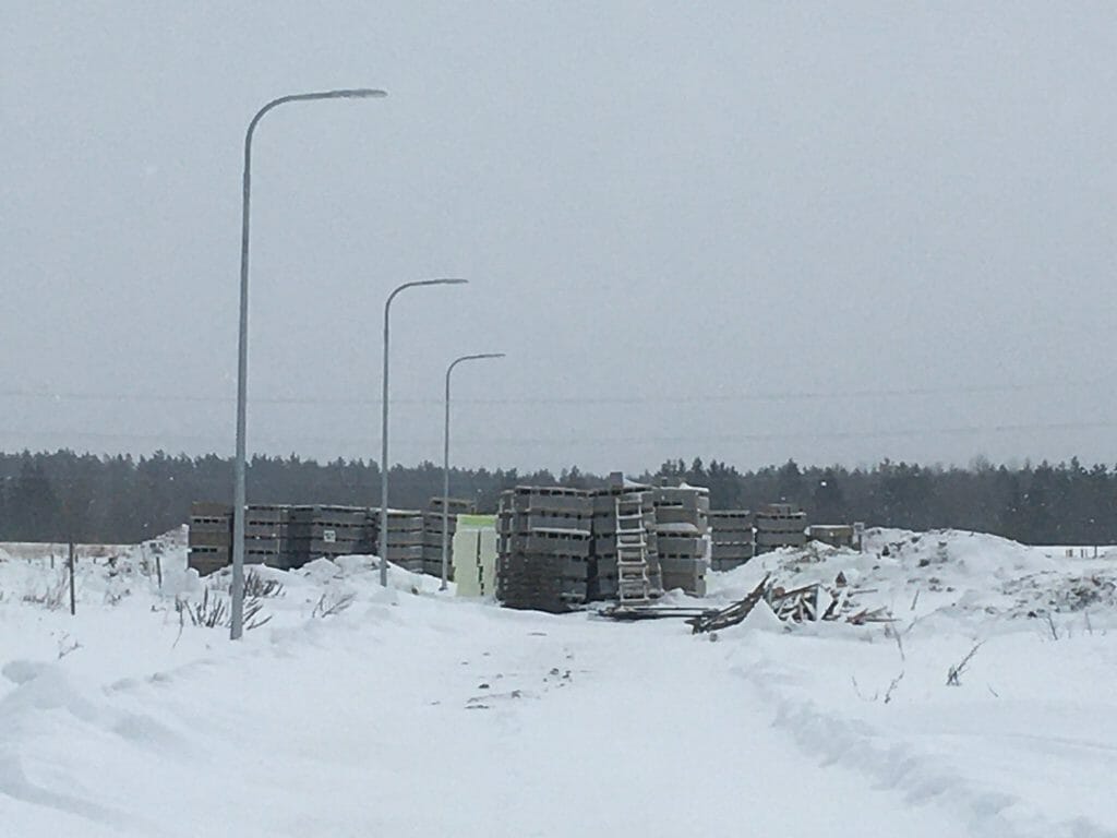 Bičiulių terasos (Veisiejų g.) - Land plots - construction photos